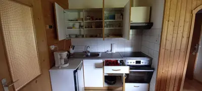 Küche/Küchenzeile in der Unterkunft Haus Zink