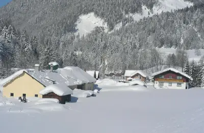 Haus Zink im Winter