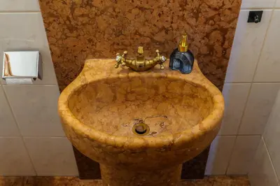 Ein Badezimmer in der Unterkunft Apartment Dachsteinblick Abtenau