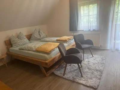 Ein Sitzbereich in der Unterkunft Casa Festini