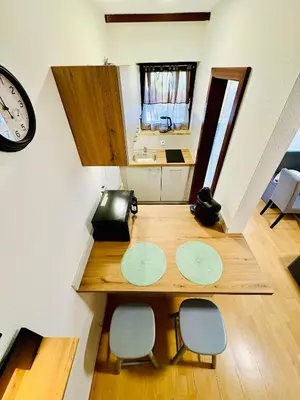 Küche/Küchenzeile in der Unterkunft Apartment Postalm nahe Zentrum