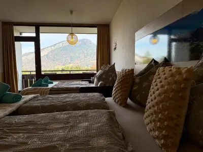 Ein Bett oder Betten in einem Zimmer der Unterkunft Appartement Oriold