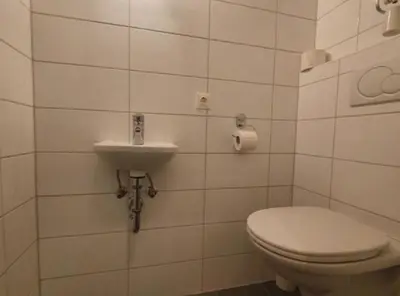 Ein Badezimmer in der Unterkunft Apartment HAL