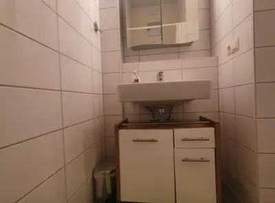 Ein Badezimmer in der Unterkunft Apartment HAL