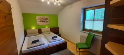 Ein Bett oder Betten in einem Zimmer der Unterkunft Appartement Thunhart Wilfried&Elisabeth
