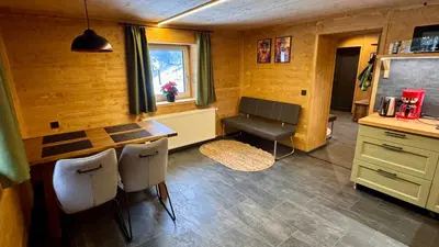 Ein Sitzbereich in der Unterkunft LostGarden Apartments