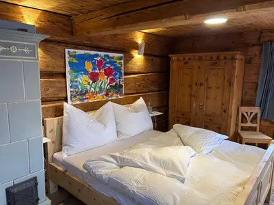 Ein Bett oder Betten in einem Zimmer der Unterkunft Haus Hainschneider - Zentrum Tauplitz - by myNests