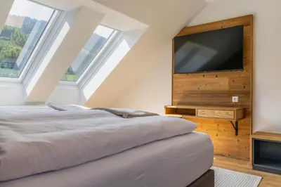 TV/Unterhaltungsangebot in der Unterkunft Dorfplatzl Suite
