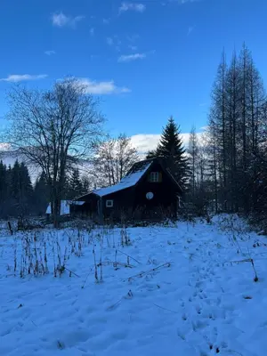 Ferienhütte Admont im Winter