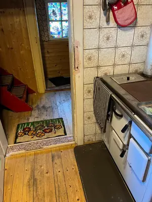 Küche/Küchenzeile in der Unterkunft Ferienhütte Admont