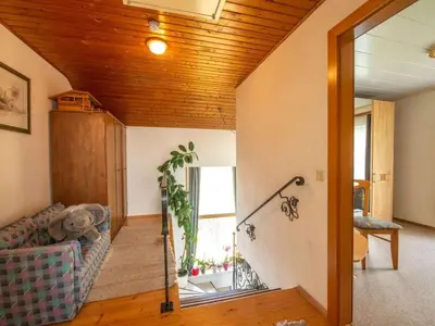 Ein Sitzbereich in der Unterkunft Holiday home in Ebensee with swimming pool