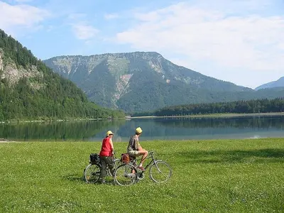Naturlandschaft in der Nähe des Ferienhauses