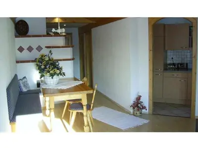 Küche/Küchenzeile in der Unterkunft Gästehaus Riki Oberschmid