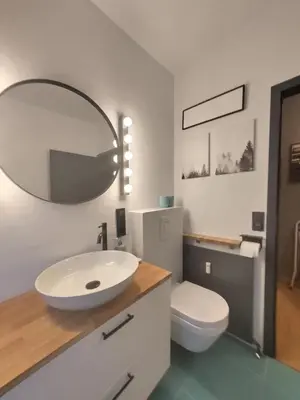 Ein Badezimmer in der Unterkunft Dachstein104