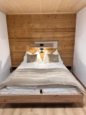 Ein Bett oder Betten in einem Zimmer der Unterkunft Alpin Studio Schladming 105