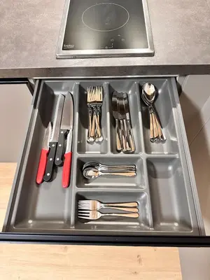 Küche/Küchenzeile in der Unterkunft Alpin Studio Schladming 107