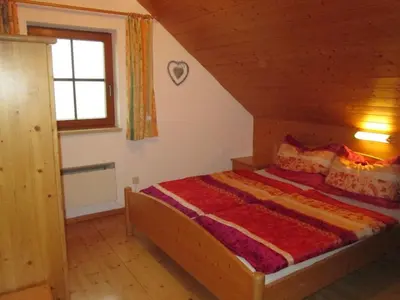 Ein Bett oder Betten in einem Zimmer der Unterkunft Schönberghütte am Feuerkogel