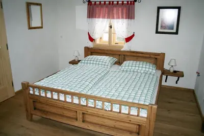 Ein Bett oder Betten in einem Zimmer der Unterkunft Landhaus Gschwandtner