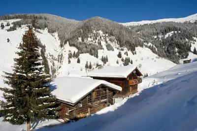 Radlehenhütte im Winter
