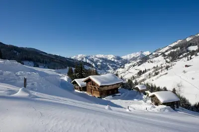 Radlehenhütte im Winter