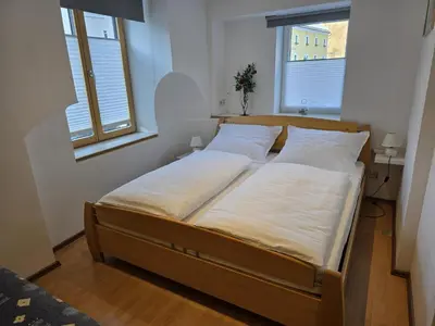 Ein Bett oder Betten in einem Zimmer der Unterkunft Murblick