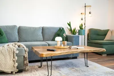 Ein Sitzbereich in der Unterkunft Dili Appartement