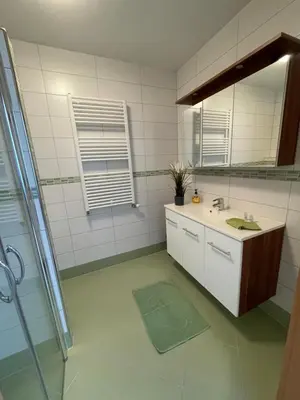Ein Badezimmer in der Unterkunft Appartements Sonnwies