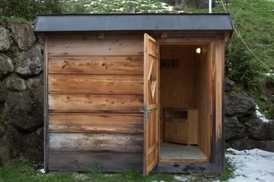 Grundriss der Unterkunft Kuschelhütte