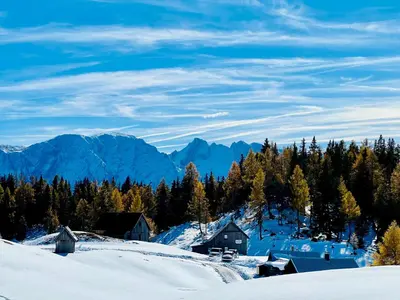 Naturlandschaft in der Nähe der Ferienwohnung