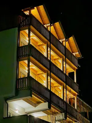 Ein Balkon oder eine Terrasse in der Unterkunft Grimming View I