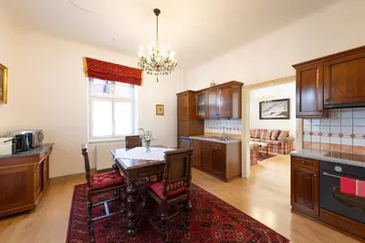 Küche/Küchenzeile in der Unterkunft Villa Stephanie