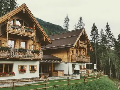 Naturlandschaft in der Nähe des Ferienhauses