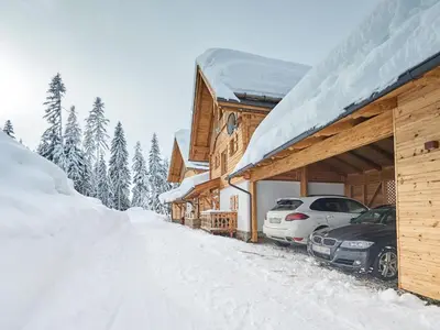 Holiday Home Chalet Almidylle in Sankt Martin am Tennengebirge by Interhome im Winter