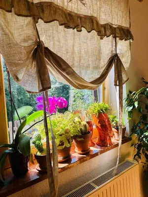 Ein Garten an der Unterkunft ,,Am Berg''- Ruhige Lage, See- und Traunsteinblick, 70 m2