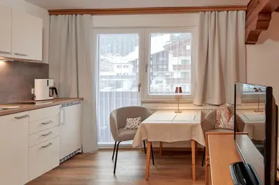Küche/Küchenzeile in der Unterkunft Landhaus Gollegger Appartements Flachau