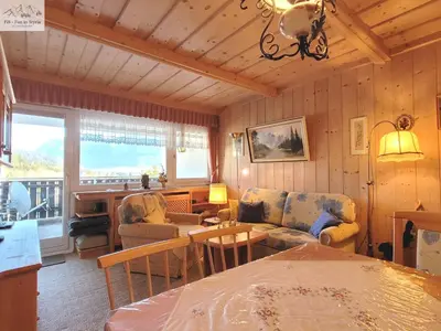 Ein Sitzbereich in der Unterkunft Apartment Anika by FiS - Fun in Styria