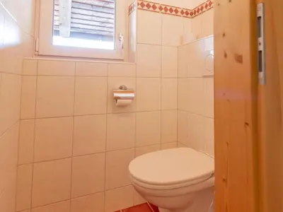 Ein Badezimmer in der Unterkunft Pehambauer