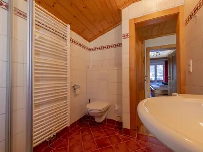 Ein Badezimmer in der Unterkunft Pehambauer