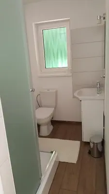 Ein Badezimmer in der Unterkunft Seeblick Krippenstein