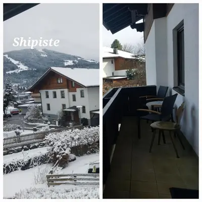 Appartement Hödlmoser im Winter