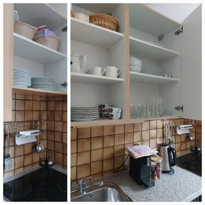 Küche/Küchenzeile in der Unterkunft Appartement Hödlmoser