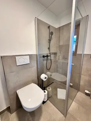 Ein Badezimmer in der Unterkunft Studio 4 Bad Mitterndorf - Skiurlaub & Wandern