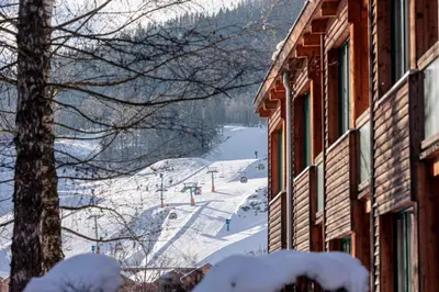 FerienPark Kreischberg Ferienhäuser by ALPS RESORTS im Winter