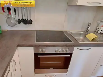 Küche/Küchenzeile in der Unterkunft Apartment Urlaubstraum