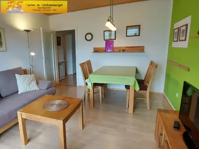 Ein Sitzbereich in der Unterkunft Apartment Urlaubstraum