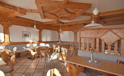 Ein Sitzbereich in der Unterkunft Hotel Ausseerland