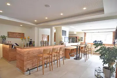 Ein Sitzbereich in der Unterkunft Hotel Ausseerland