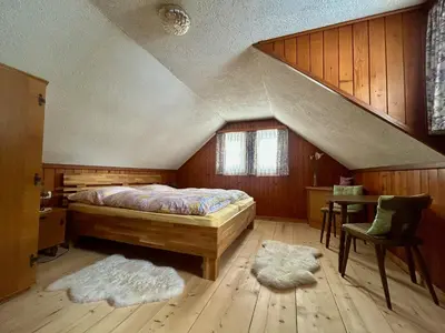 Ein Bett oder Betten in einem Zimmer der Unterkunft Ferienhaus Feichtn Schuster