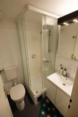 Ein Badezimmer in der Unterkunft Kleines aber Feines Apartment über Schladming