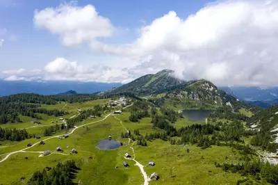 Naturlandschaft in der Nähe der Ferienwohnung